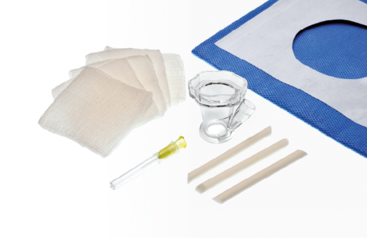 Packs pour injections intravitréennes