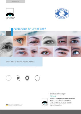 Vignette Catalogue Implants intra-oculaires